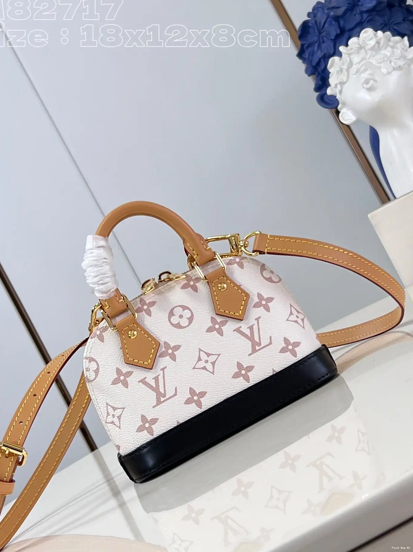 VUITTON Alma-18*12*8cm Nano LOUIS 0518